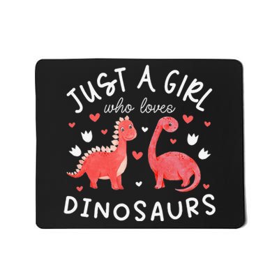 This Loves Dinos Funny Dinosaur Lover Gift Mousepad