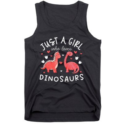 This Loves Dinos Funny Dinosaur Lover Gift Tank Top