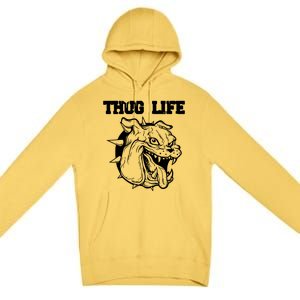 Thug Life Dog Premium Pullover Hoodie