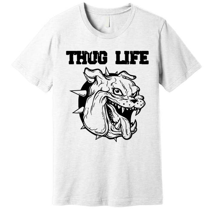 Thug Life Dog Premium T-Shirt