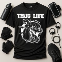 Thug Life Dog Cooling Performance Crew T-Shirt