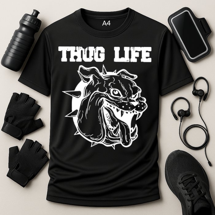 Thug Life Dog Cooling Performance Crew T-Shirt