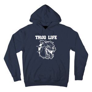 Thug Life Dog Hoodie