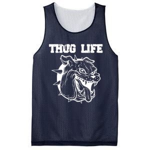 Thug Life Dog Mesh Reversible Basketball Jersey Tank