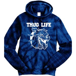 Thug Life Dog Tie Dye Hoodie