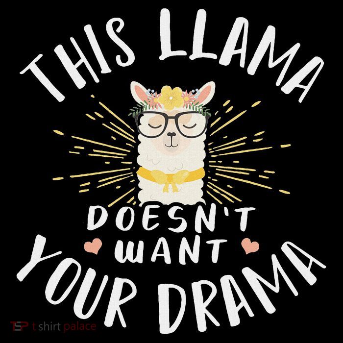 This Llama DoesnT Want Your Drama Baby Bodysuit
