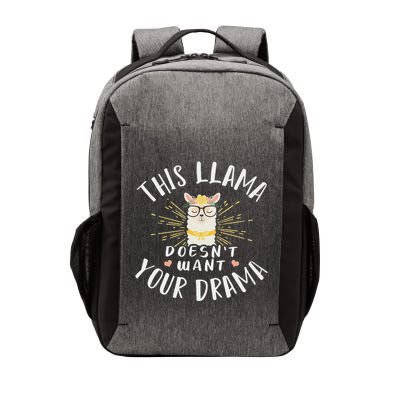 This Llama DoesnT Want Your Drama Vector Backpack