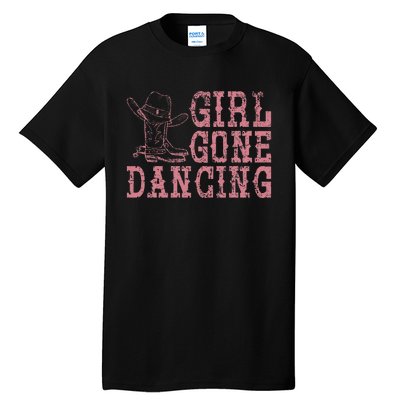 Texas Line Dancing Rodeo Cowboy Gift Line Dance Tall T-Shirt