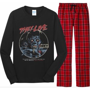 They Live (Distressed)John Carpenter Horror Long Sleeve Pajama Set