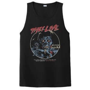 They Live (Distressed)John Carpenter Horror PosiCharge Competitor Tank