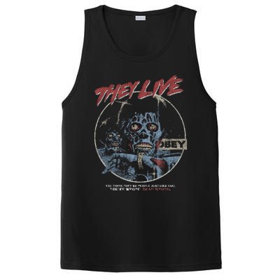 They Live (Distressed)John Carpenter Horror PosiCharge Competitor Tank