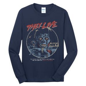 They Live (Distressed)John Carpenter Horror Tall Long Sleeve T-Shirt