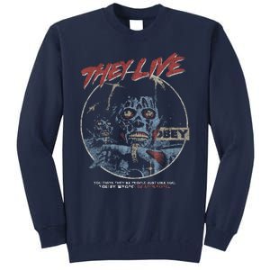 They Live (Distressed)John Carpenter Horror Tall Sweatshirt