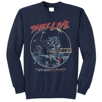 They Live (Distressed)John Carpenter Horror Tall Sweatshirt