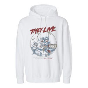 They Live (Distressed)John Carpenter Horror Garment-Dyed Fleece Hoodie