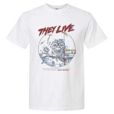 They Live (Distressed)John Carpenter Horror Garment-Dyed Heavyweight T-Shirt