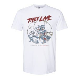 They Live (Distressed)John Carpenter Horror Softstyle CVC T-Shirt