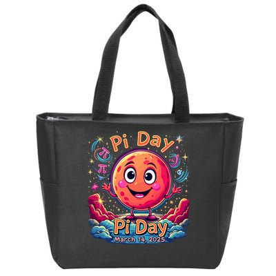 Total Lunar Eclipse Pi Day 3.14 14 March 2025 Moon Zip Tote Bag