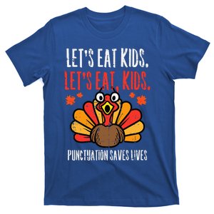 Turkey Lets Eat Thanksgiving Teacher T-Shirt