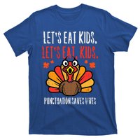 Turkey Lets Eat Thanksgiving Teacher T-Shirt