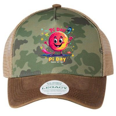 Total Lunar Eclipse pi day 3 Legacy Tie Dye Trucker Hat