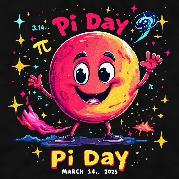 Total Lunar Eclipse pi day 3 Ladies PosiCharge Tri-Blend Wicking Tank