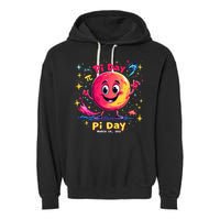 Total Lunar Eclipse pi day 3 Garment-Dyed Fleece Hoodie
