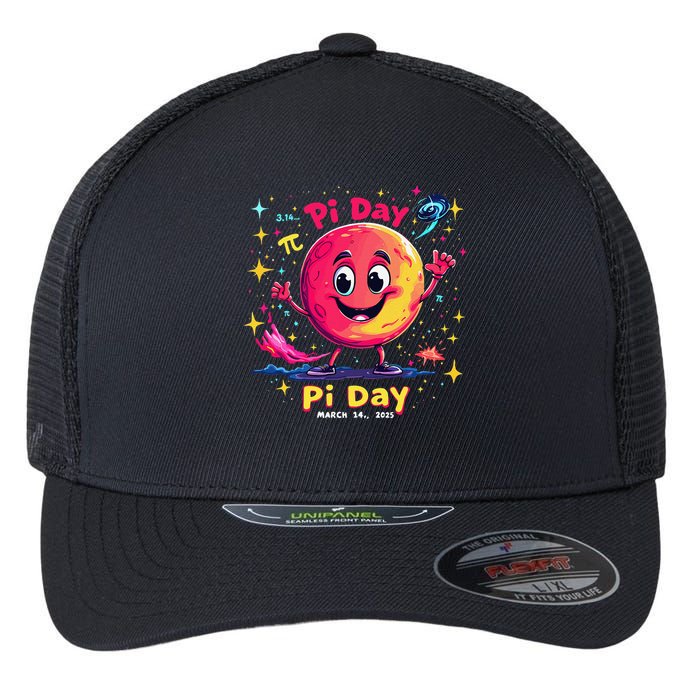 Total Lunar Eclipse pi day 3 Flexfit Unipanel Trucker Cap