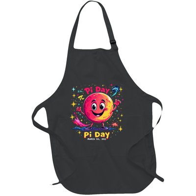 Total Lunar Eclipse pi day 3 Full-Length Apron With Pockets