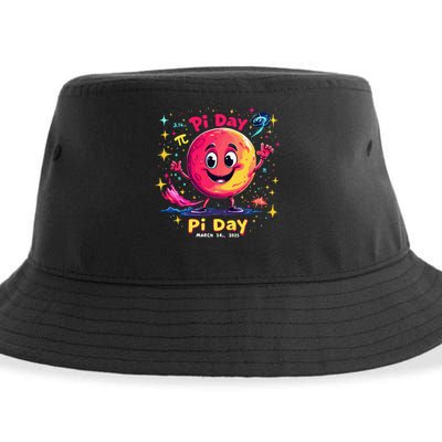 Total Lunar Eclipse pi day 3 Sustainable Bucket Hat