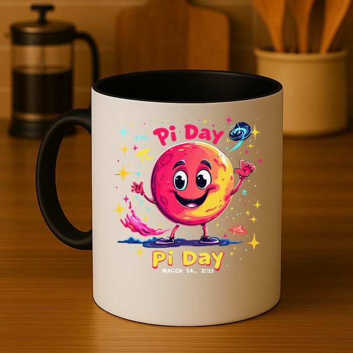 Total Lunar Eclipse pi day 3 Mug