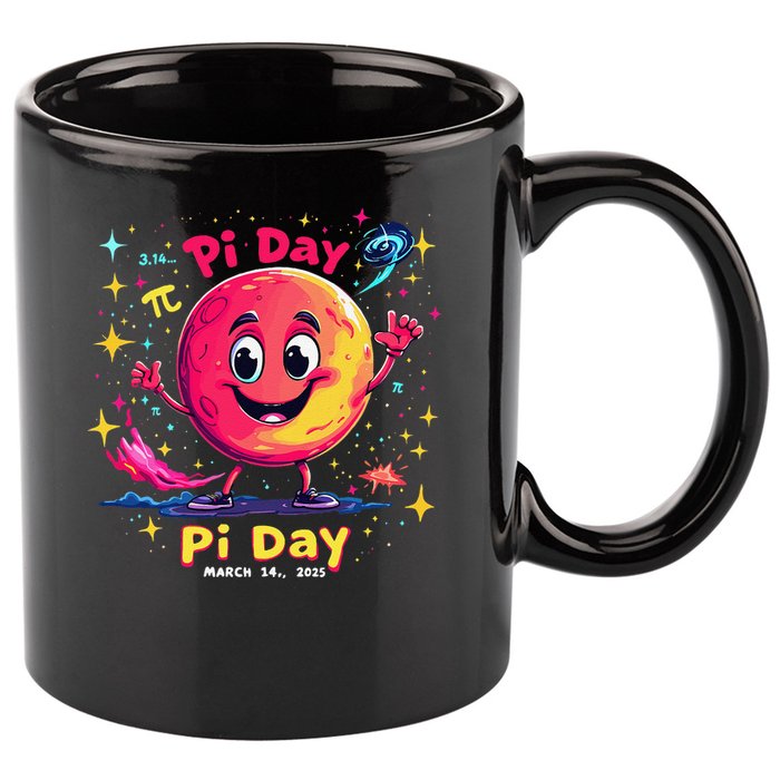 Total Lunar Eclipse pi day 3 11oz C Handle Ceramic Mug