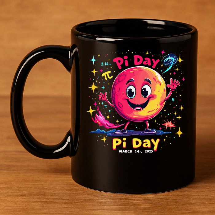 Total Lunar Eclipse pi day 3 11oz C Handle Ceramic Mug