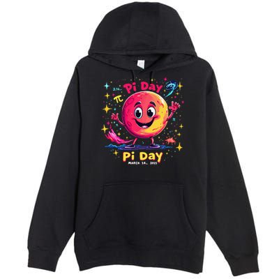Total Lunar Eclipse pi day 3 Premium Pullover Hoodie