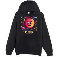 Total Lunar Eclipse pi day 3 Premium Pullover Hoodie
