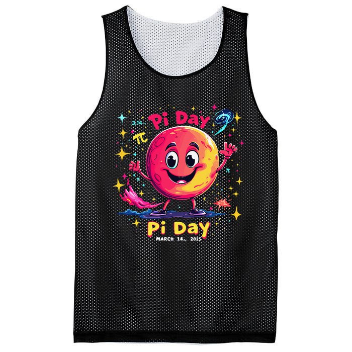Total Lunar Eclipse pi day 3 Mesh Reversible Basketball Jersey Tank