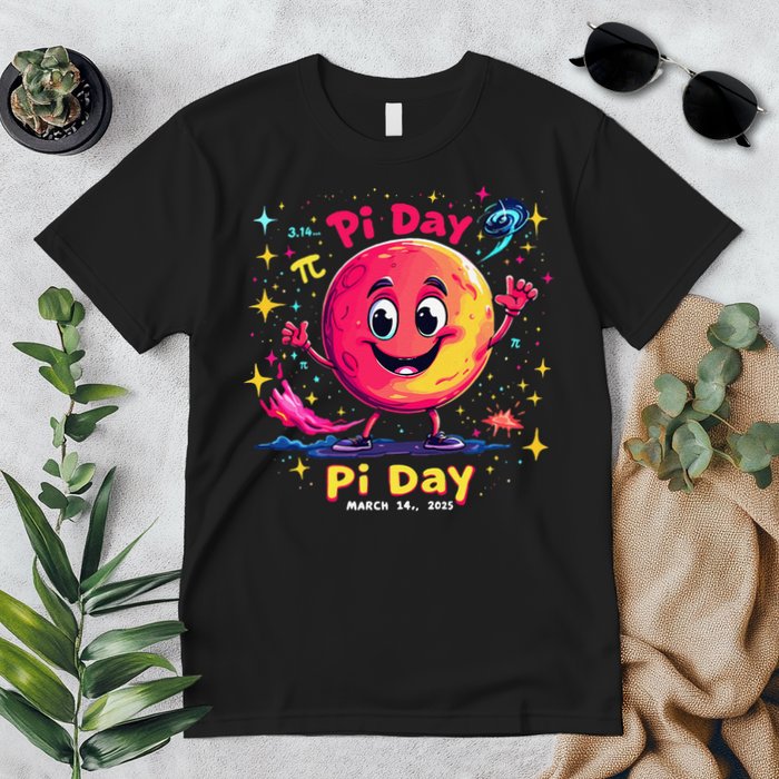 Total Lunar Eclipse pi day 3 Premium T-Shirt