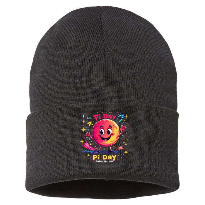 Total Lunar Eclipse pi day 3 Sustainable Knit Beanie