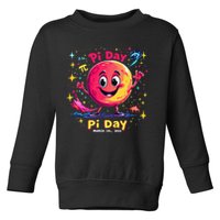 Total Lunar Eclipse pi day 3 Toddler Sweatshirt