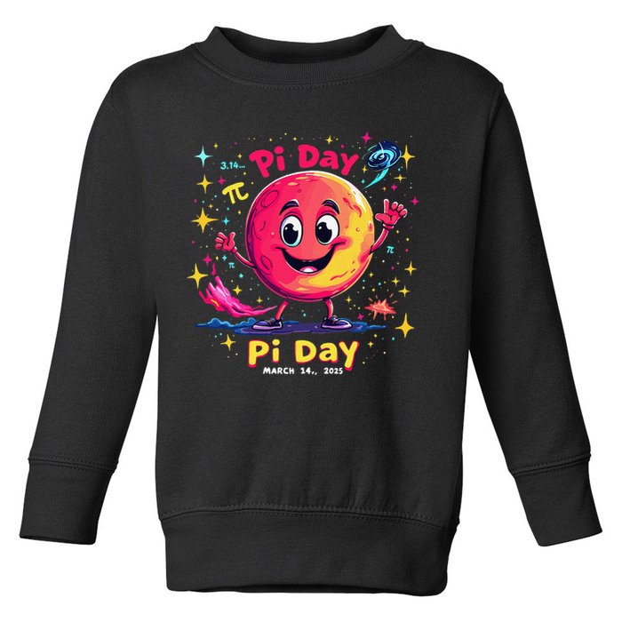 Total Lunar Eclipse pi day 3 Toddler Sweatshirt