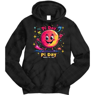 Total Lunar Eclipse pi day 3 Tie Dye Hoodie
