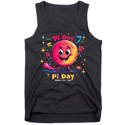 Total Lunar Eclipse pi day 3 Tank Top