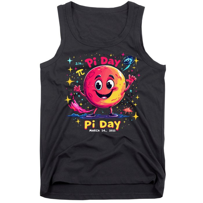 Total Lunar Eclipse pi day 3 Tank Top