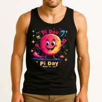 Total Lunar Eclipse pi day 3 Tank Top