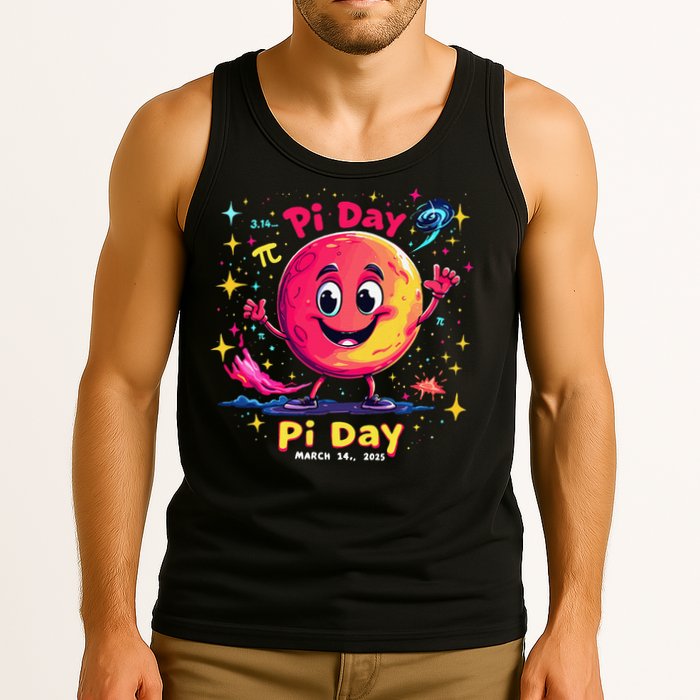 Total Lunar Eclipse pi day 3 Tank Top