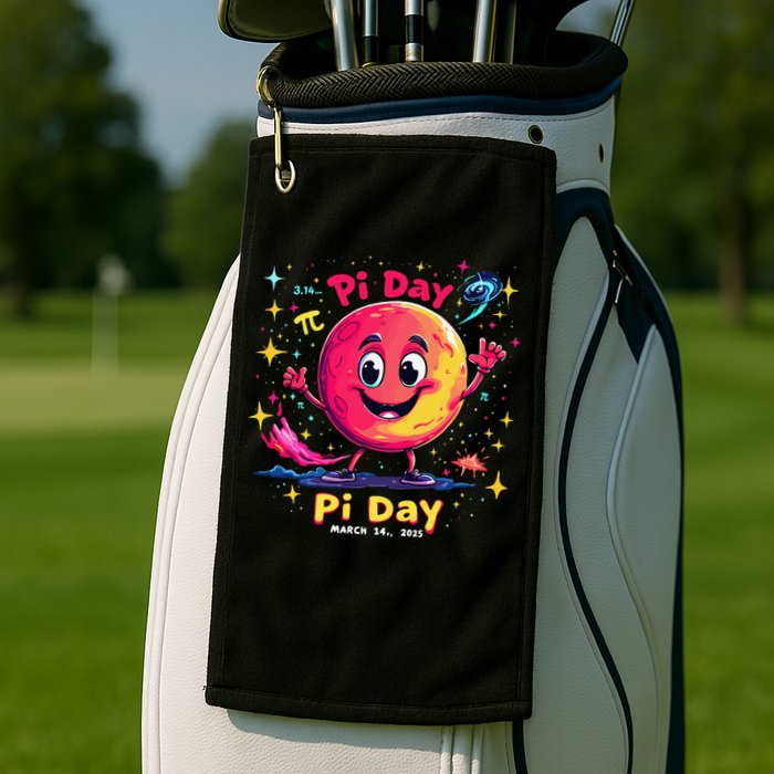 Total Lunar Eclipse pi day 3 Golf Towel