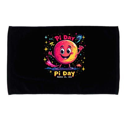 Total Lunar Eclipse pi day 3 Microfiber Hand Towel