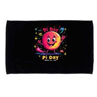 Total Lunar Eclipse pi day 3 Microfiber Hand Towel