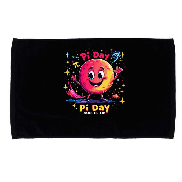 Total Lunar Eclipse pi day 3 Microfiber Hand Towel
