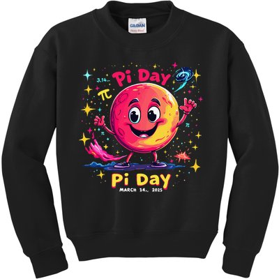 Total Lunar Eclipse pi day 3 Kids Sweatshirt